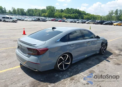 2022 Honda Accord Hybrid Sport z USA, uszkodzony, nr VIN 1HGCV3F21NA040387